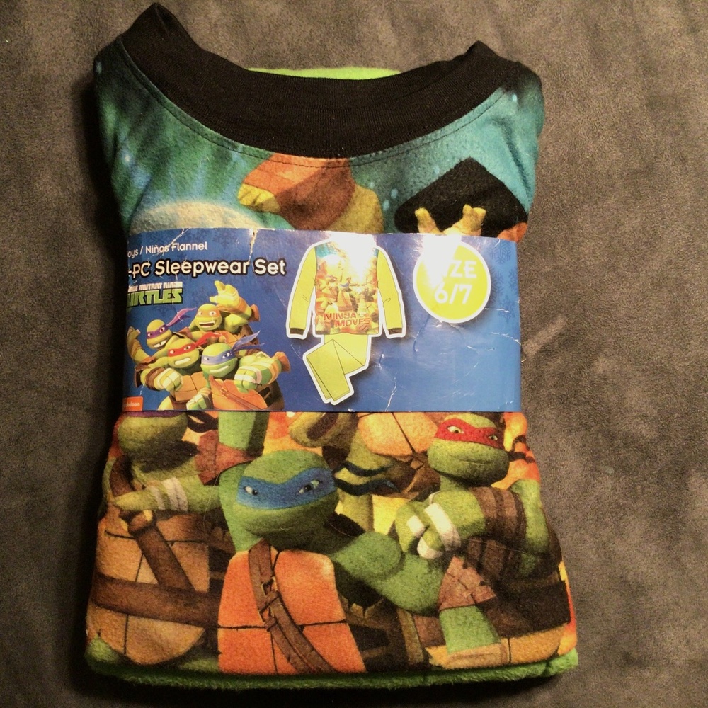 Boys Flannel Sleepwear Set